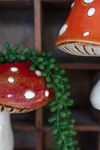 Ceramic Toadstool Planters