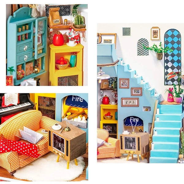 Joy's Living Room {Diorama Kit}