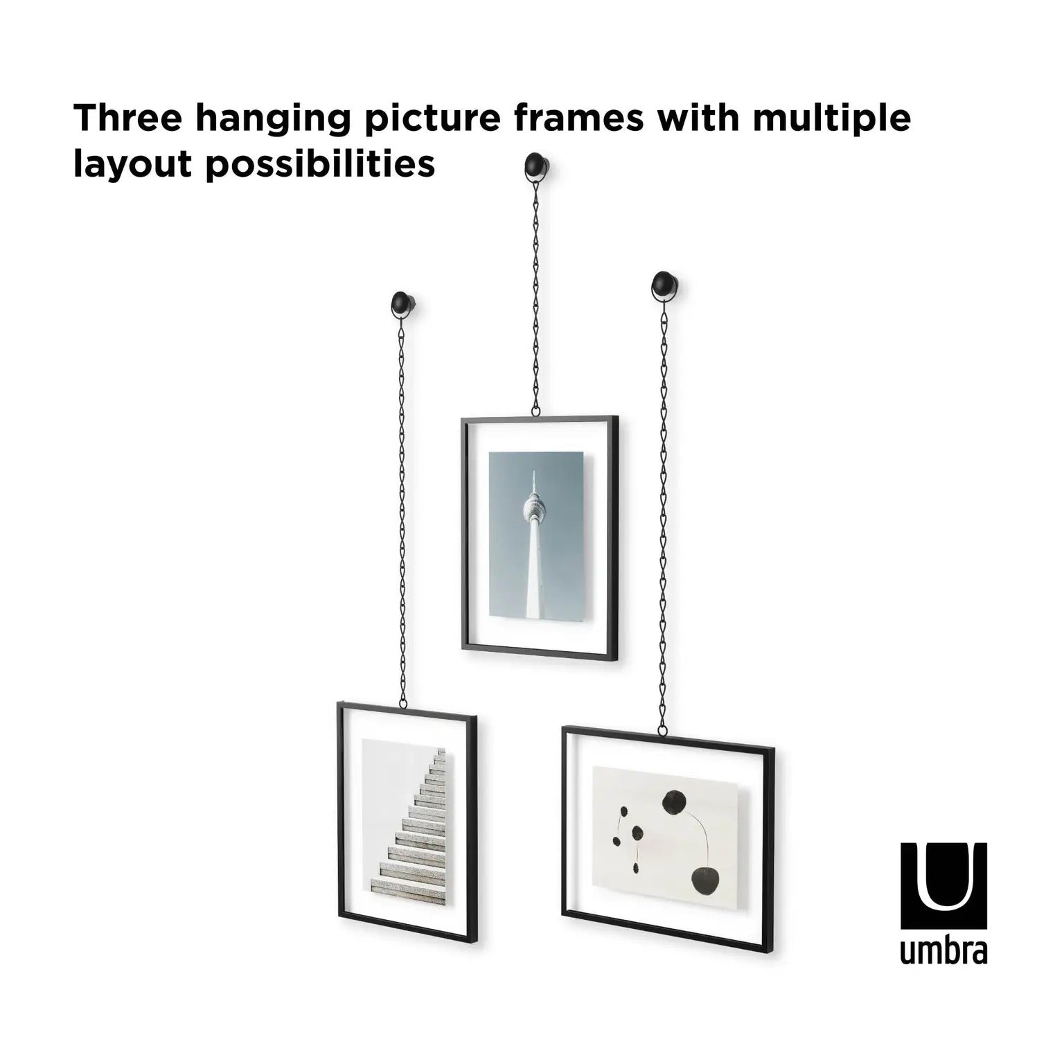 Fotochain 8x10 Wall Gallery Frames {set of 3}