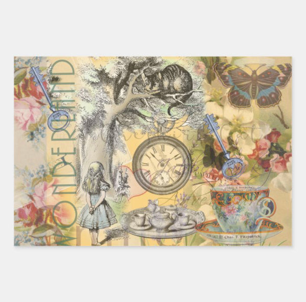 Feuilles simples d'emballage/découpage de créateur | 19" x 29" {Modèles multiples}