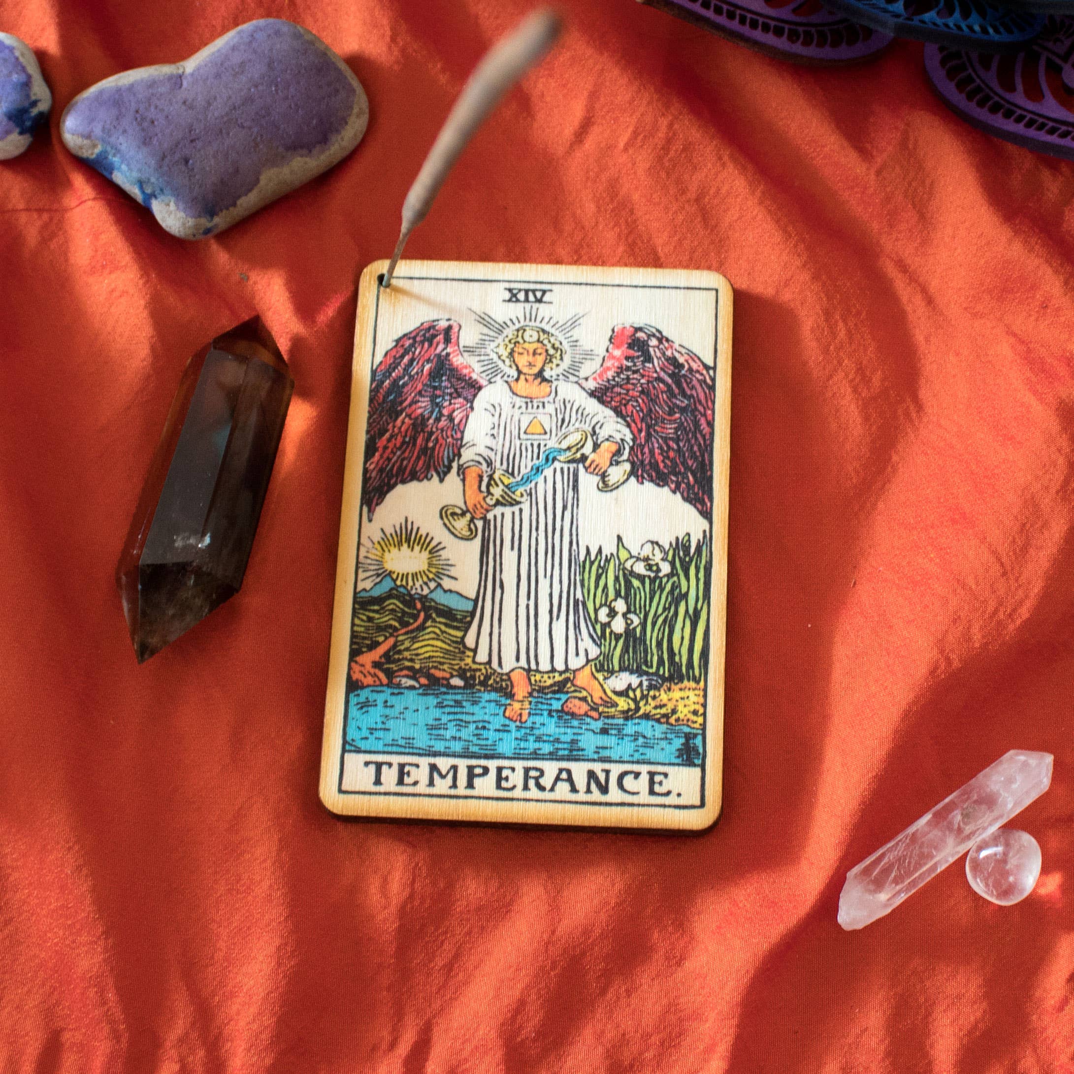 Plateaux d’encens en bois inspirés du Tarot {plusieurs modèles}