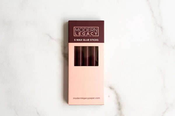 Bâtons de cire à cacheter pour pistolet à colle | Pack de 5 {Plusieurs couleurs}