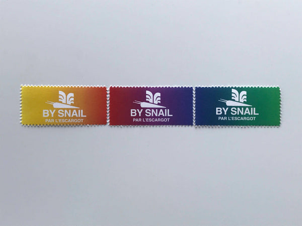 Lick & Stick Stamps | By Snail {3-pack}