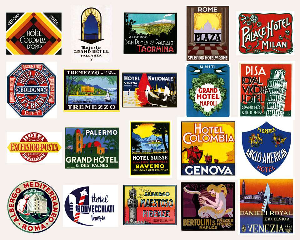 Travel Labels | Ciao Bella {Italy}