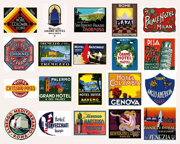 Travel Labels | Ciao Bella {Italy}