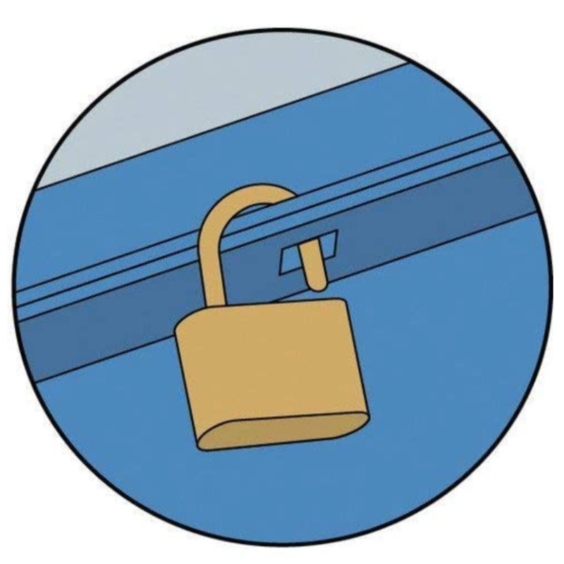 Boîte à outils en porte-à-faux en acier TOYO | Style ST-350 {plusieurs couleurs}