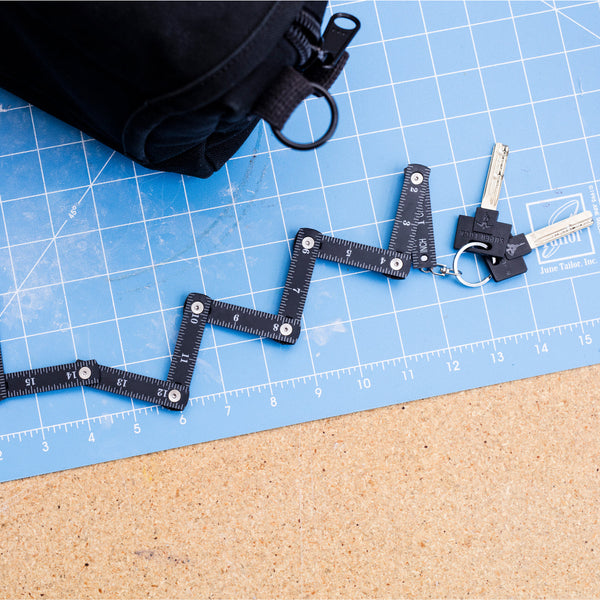 Folding Ruler Keychain