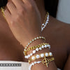 Beatrice Slider Bracelet | Modern Pearl