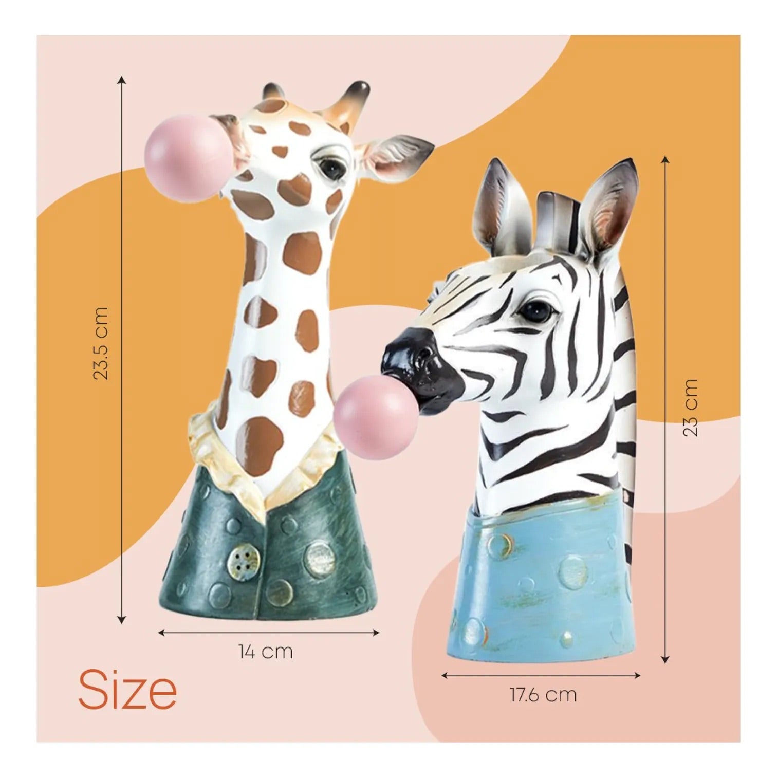 Vase à fleurs | Zoologie Bubblegum {styles multiples}