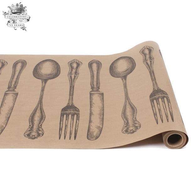 Chemin de table | Couverts classiques | Carton