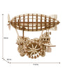 Wind-Up Airship Mechanical Wooden Puzzle