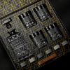 Coffret cadeau carafe à whisky avec verres et pierres rafraîchissantes