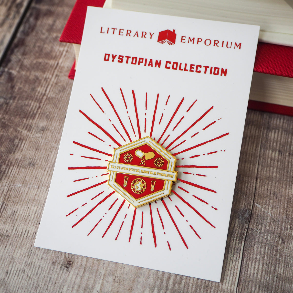 Dystopian Literary Collection | Enamel Pins {Multiple Styles}