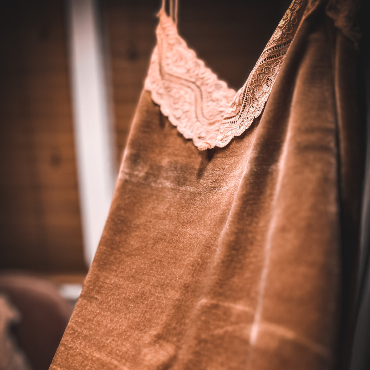 Sweet Lace Velvet Tank {clearance}