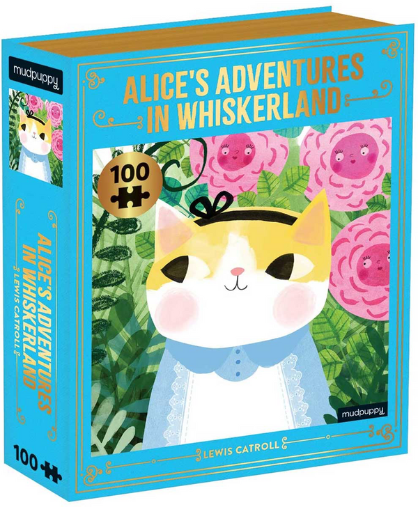 Puzzle Les Aventures d'Alice au Pays des Moustaches {100 pièces}