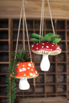Ceramic Toadstool Planters