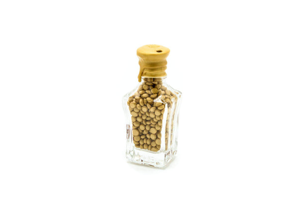 Perles de cire dans une bouteille {plusieurs couleurs}