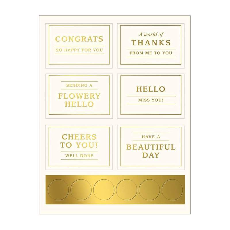 Customizable Notecard Set | Map of the World