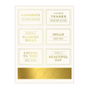 Customizable Notecard Set | Map of the World