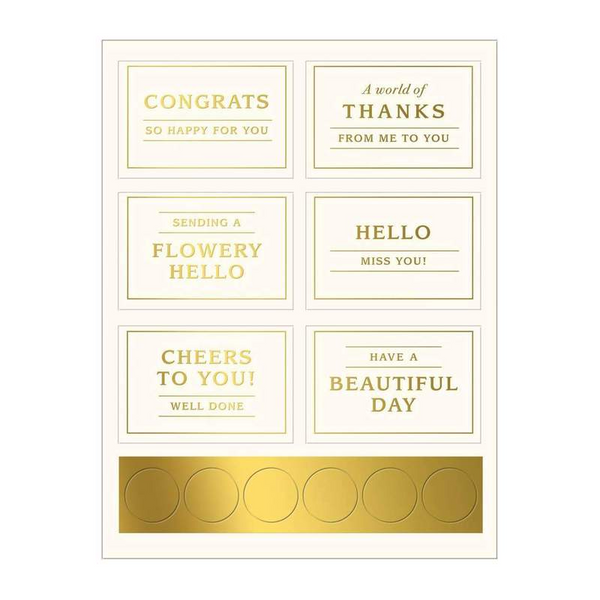 Customizable Notecard Set | Map of the World