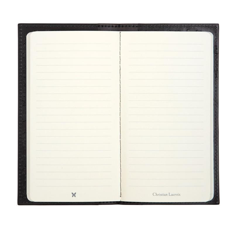 Journal de voyage en relief Paseo noir | Collection Patrimoine Christian Lacroix
