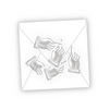 Vintage Pointing Finger Vinyl Sticker Pack