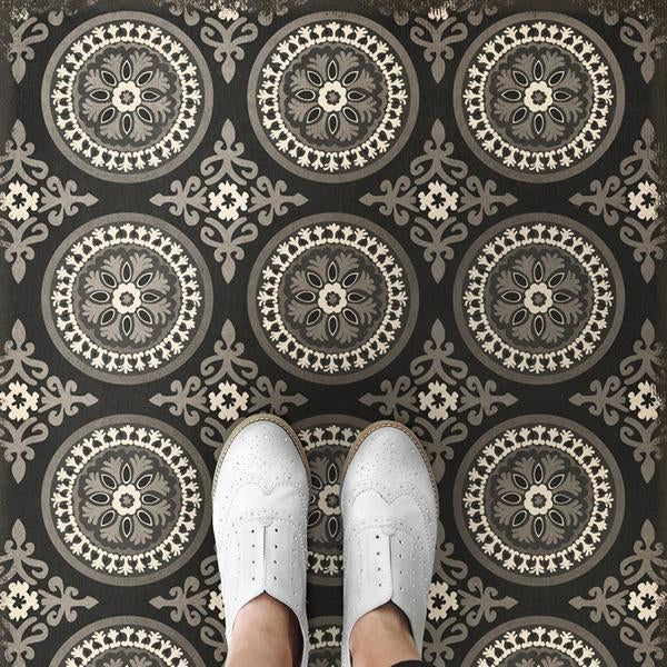 Vintage Vinyl® Floorcloth | Karma {52x76}