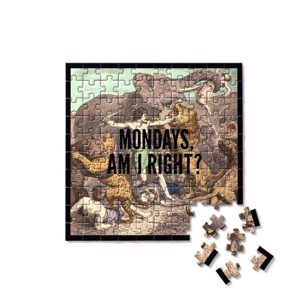 Mini Puzzle | Mondays, Am I Right?
