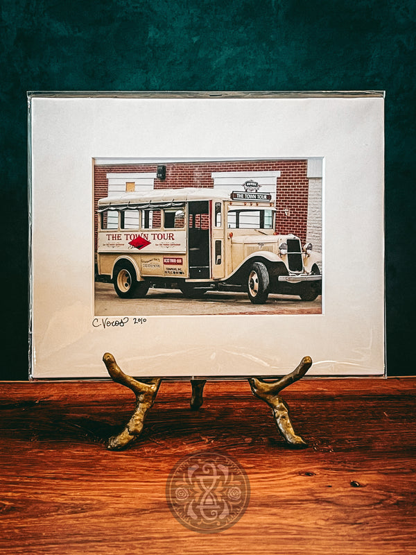 Matted Photo Art | Town Tour Gettysburg 2010 {local artist}
