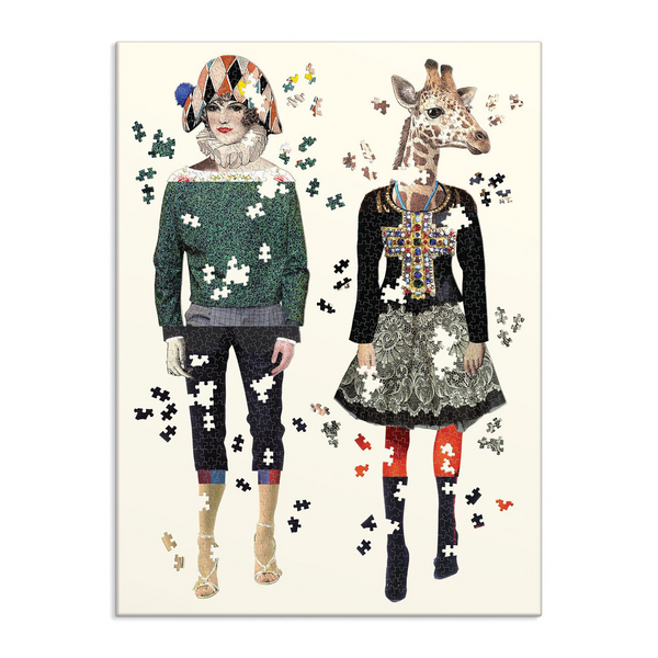 Love Who You Want Set of Two Shaped Puzzles