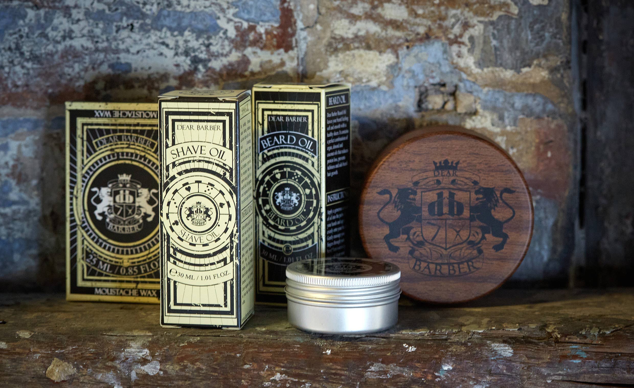 Produits de soins pour hommes Dear Barber {options multiples}