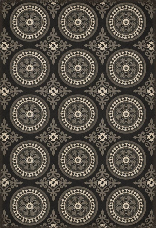 Vintage Vinyl® Floorcloth | Karma {52x76}