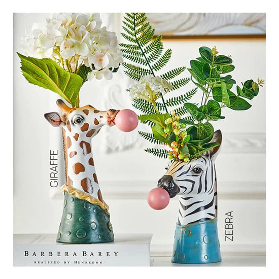 Vase à fleurs | Zoologie Bubblegum {styles multiples}