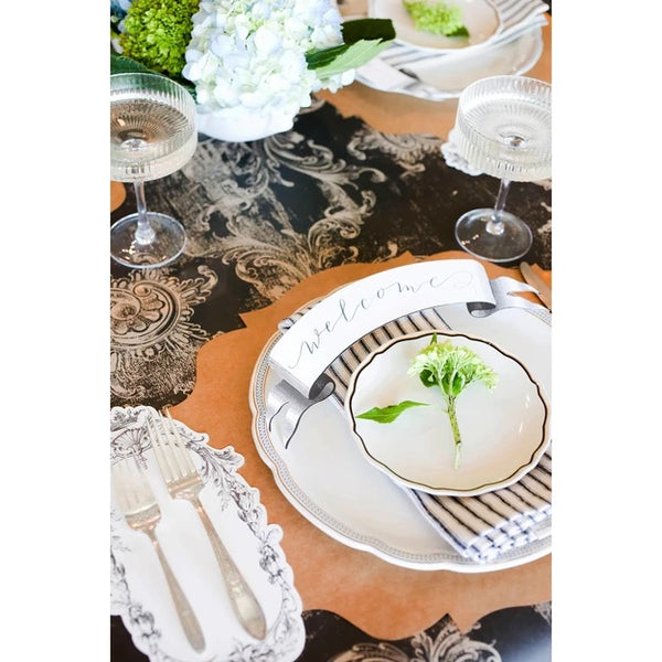 Décorations de table avec cadre Flourish