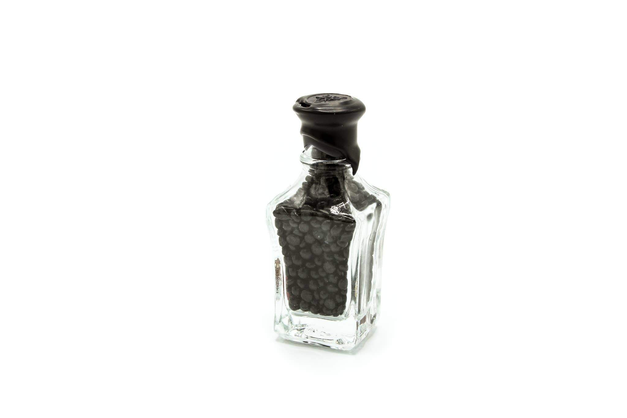 Perles de cire dans une bouteille {plusieurs couleurs}
