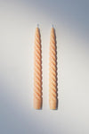 Ensemble de bougies Twist Taper {Plusieurs couleurs}