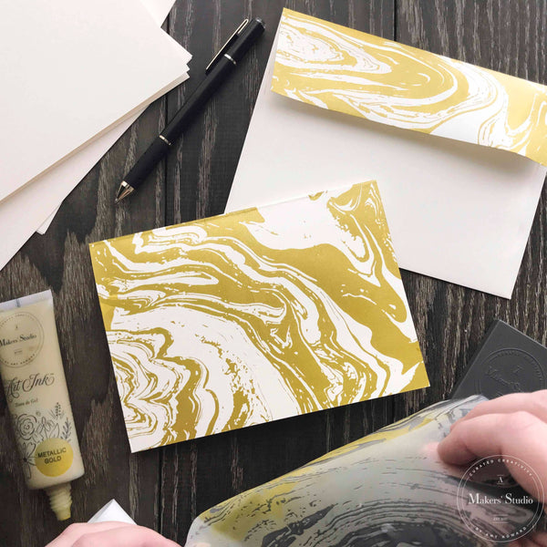 Marbling 8.5x11 Mesh Stencil {clearance}