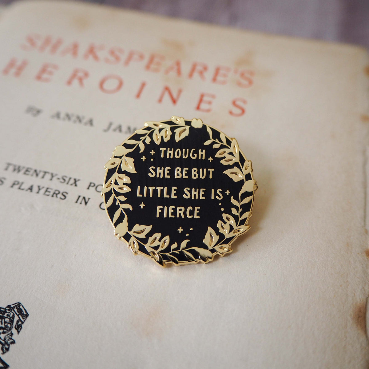 Shakespeare’s Heroin Collection | Enamel Pins {Multiple Styles}