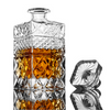 Coffret cadeau carafe à whisky avec verres et pierres rafraîchissantes