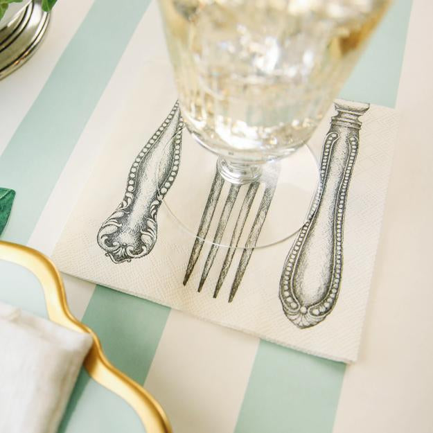 Serviettes de fête de couverts classiques {plusieurs tailles}
