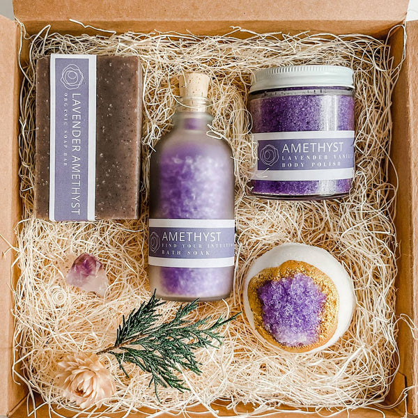 Quartz Bath Treatment Gift Set {Multiple Colors & Scents}