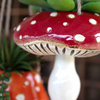 Ceramic Toadstool Planters