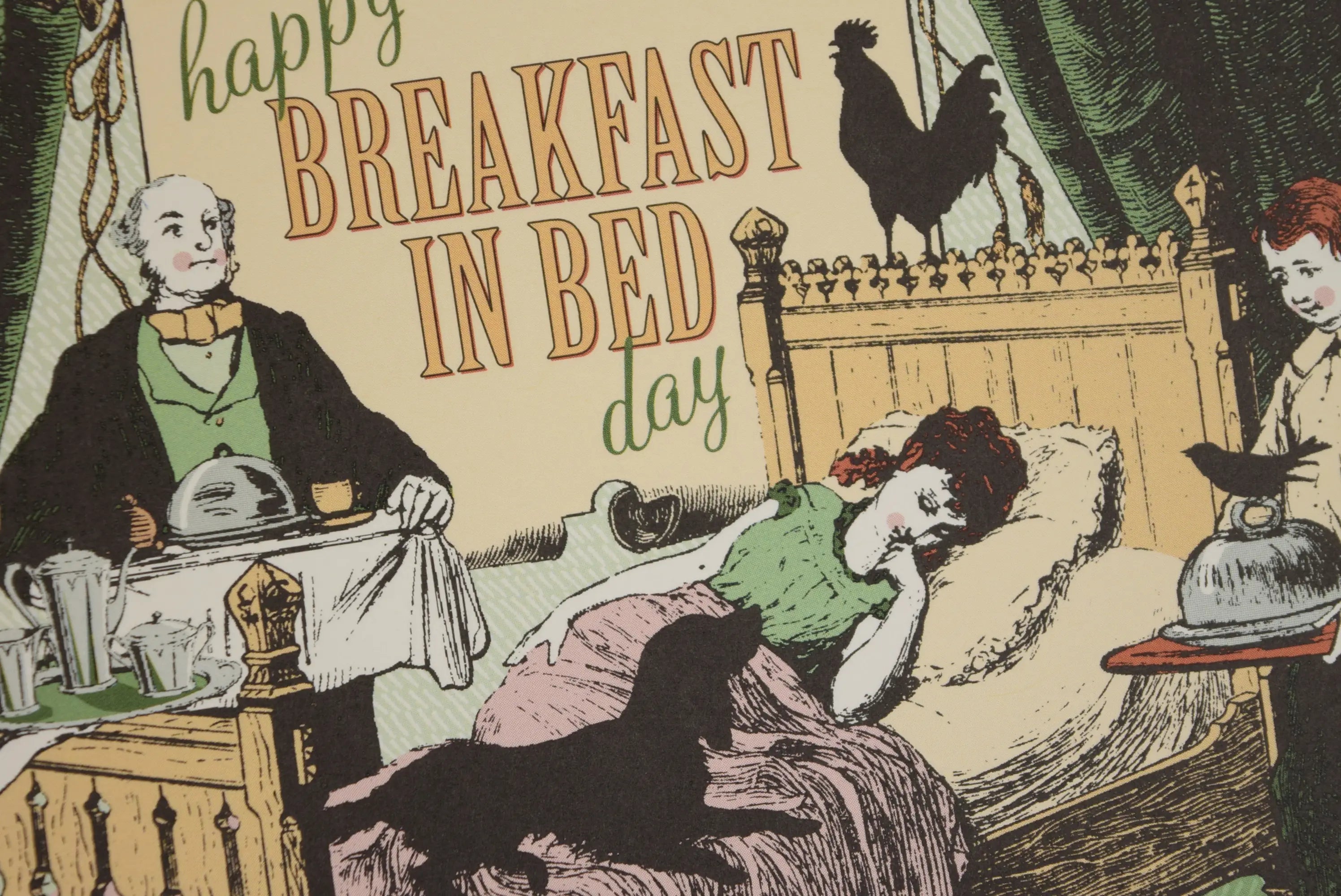 Petit déjeuner au lit