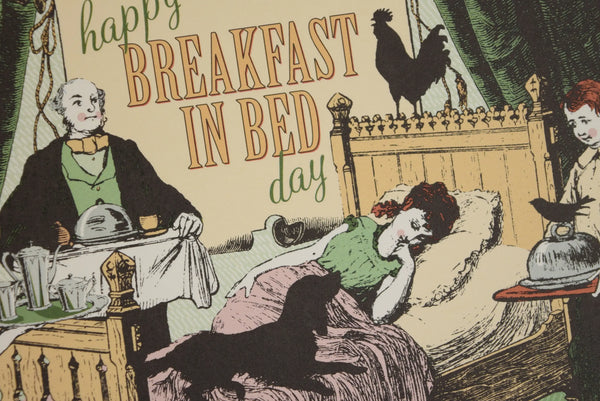 Petit déjeuner au lit