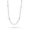 Bar Star Scatter Chain | Brass {28”}