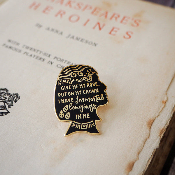 Shakespeare’s Heroin Collection | Enamel Pins {Multiple Styles}