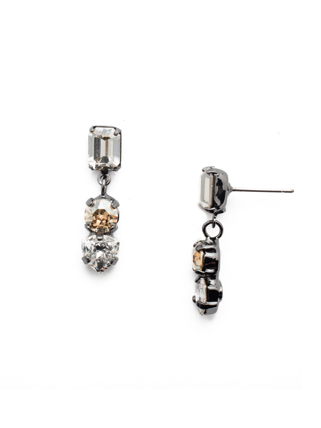 Boucles d'oreilles Florence | Ombre dorée