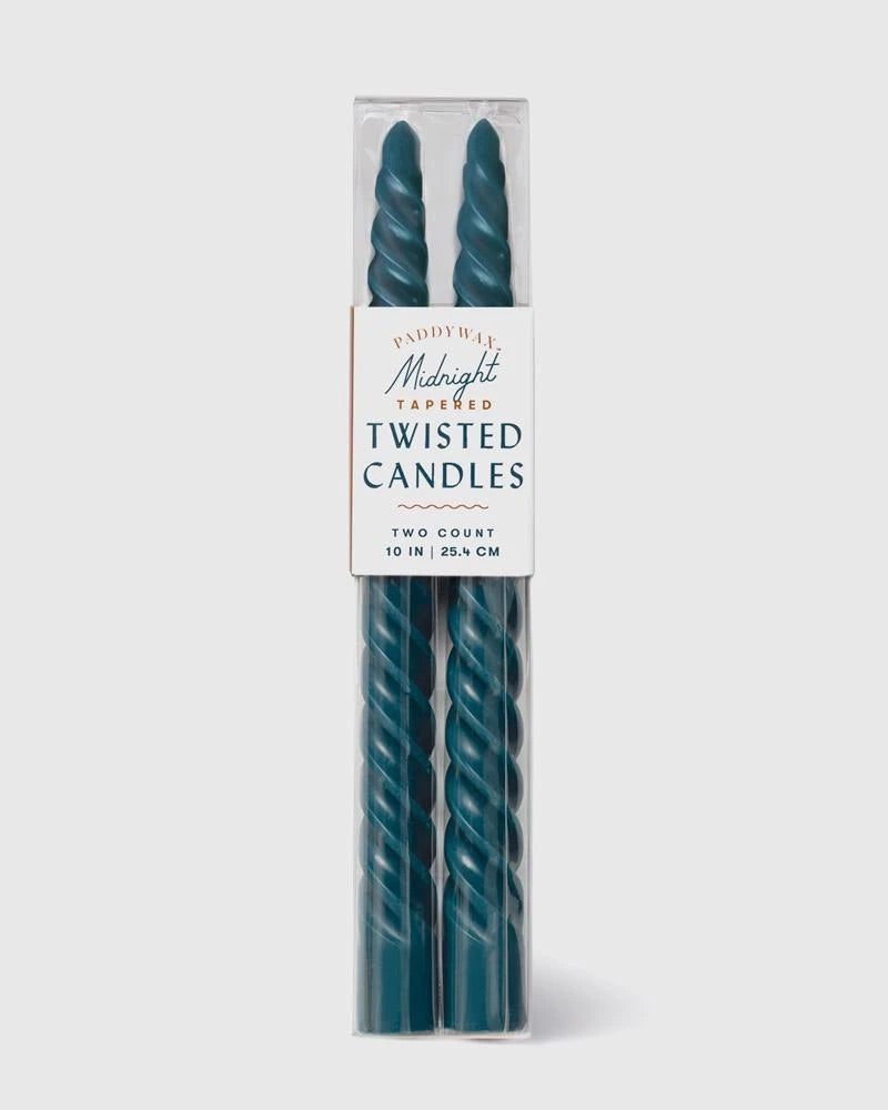 Ensemble de bougies Twist Taper {Plusieurs couleurs}