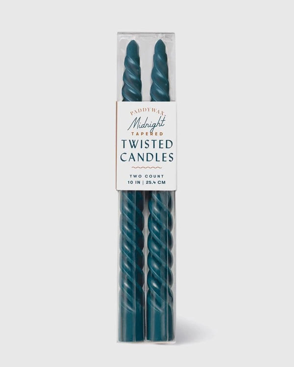 Ensemble de bougies Twist Taper {Plusieurs couleurs}