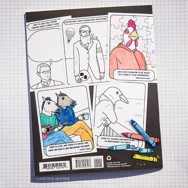 Existential Coloring Book